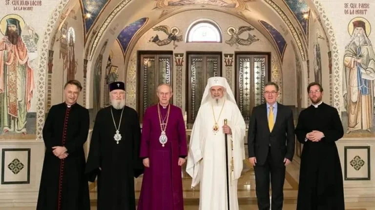 The Archbishop of Canterbury visits Bucharest